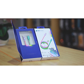 Mua TiPiKay Cáp TypeC - Lightning 1m Umetravel MF1 MF2 Cầu vòng - Hàng Chính Hãng