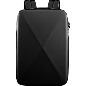 Balo đựng Laptop 16 inch chống nước, khóa mật mã TSA007 kèm họa tiết khối đa diện
