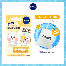 Son Dưỡng Môi Chống Nắng Nivea Lip Sun Protect SPF30 - Tặng Kèm Ốp Son - 85133