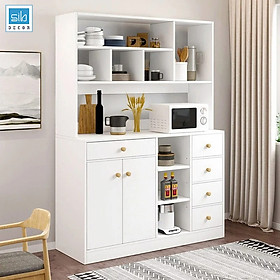 Mua Tủ Gỗ Đa Năng Để Đồ Nhà Bếp  Phòng Ăn Thương Hiệu SIB Decor KG28