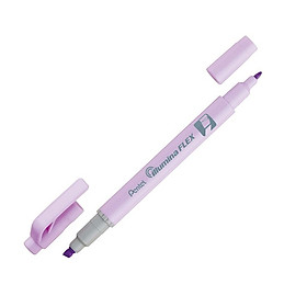 Bút Dạ Quang 2 Đầu Pastel Pentel-SLW11P-V - Pastel Violet - Tím