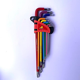 Mua Bộ lục giác 9 chi tiết nhiều màu