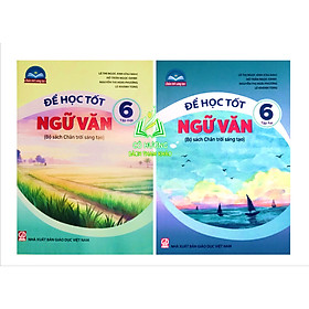 Sách - Combo Để học tốt ngữ văn 6 - tập 1+2 ( chân trời sáng tạo ) - ĐN