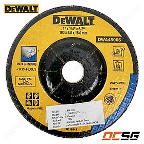 Đá mài inox 100x6.0x16mm Dewalt DWA4500S | DCSG