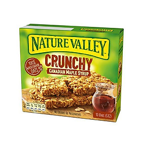 Bánh yến mạch xi rô phong NATURE VALLEY 210gx5 hộp/ thùng