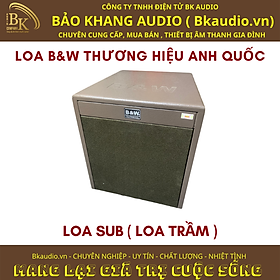 Mua Loa sub ( loa trầm ) SW12PLUS. Loa thương hiệu B&W ( Anh quốc ). Msp : SPL&A-03