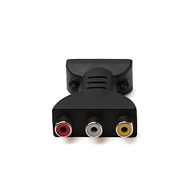 JY AV Digital Signal HDMI To 3 RCA Audio Adapter Component Converter