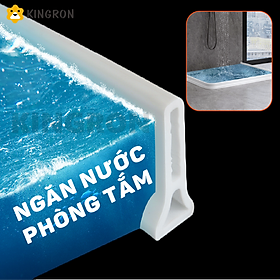 Mua Dải silicon chặn nước phòng tắm - Dải ngăn nước dùng cho phòng giặt  chỗ rửa tay