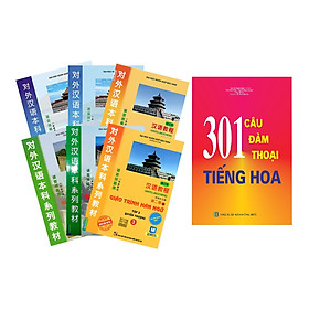 [Download Sách] Combo Giáo trình hán ngữ trọn bộ 6 cuốn + 301 câu đàm thoại tiếng hoa 