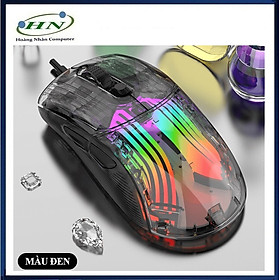 Mua Chuột chơi game có dây XUNFOX XYH10 thiết kế trong suốt với đèn led RGB 16.8 triệu màu cực đẹp - HN - HÀNG CHÍNH HÃNG