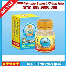 Nước Yến sào Khánh Hòa Sanest dành cho người cao tuổi - 095H1-21%