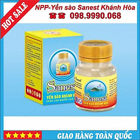 Nước Yến sào Khánh Hòa Sanest dành cho người cao tuổi - 095H1