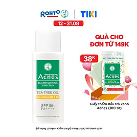 Kem chống nắng cho da dầu mụn Acnes Blemish Control Sunscreen 50ml