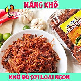 500Gr KHÔ BÒ SỢI LOẠI NGON - THỊT SẤY NGŨ VỊ NÀNG KHÔ