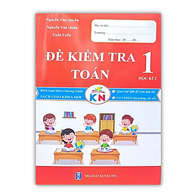 Sách – đề kiểm tra toán 1 học kì 2 ( kết nối )