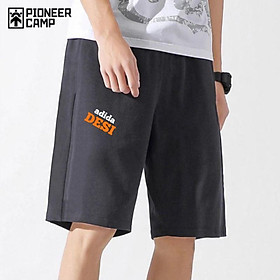 Có bigsize - Quần short unisex nam đen thời trang, quần đùi nam mặc nhà