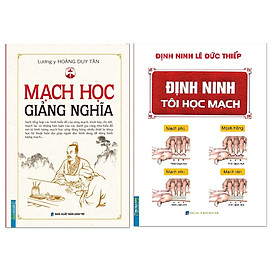 Hình ảnh Combo sách Định Ninh Tôi Học Mạch / Mạch Học Giảng Nghĩa (Bìa Cứng)