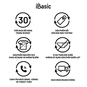 Hộp 7 quần lót bé gái cotton hipster iBasic PANG005-1