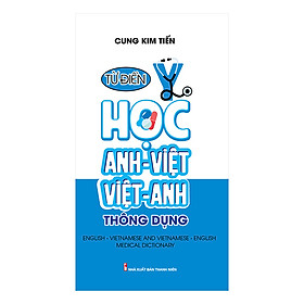 Hình ảnh sách Từ Điển Y học Anh Việt - Việt Anh