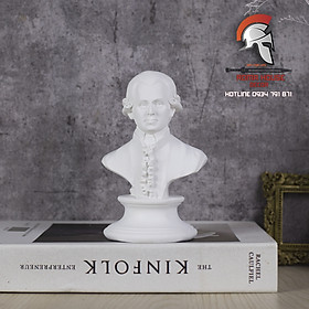 Mua Tượng bán thân nhà soạn nhạc Mozart composite thạch cao- dùng trang trí  tập kí họa  DIY