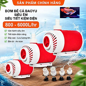 Máy Bơm Baoyu BY-Series [1000-12000L/H] Bơm Chìm Hồ Cá, Lọc Tràn, Bể Ngoài Trời Êm, Bền - BYS105 50W - MỚI