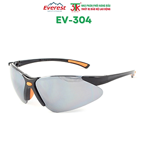 Mua Kính bảo hộ lao động EverestSafety EV303  EV304 chống đọng hơi nước  tròng kính tráng bạc Silver