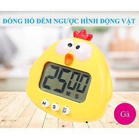 Mua Đồng hồ đếm ngược để bàn  treo tường hình động vật dễ thương cho bé và người lớn - Đếm giờ chuẩn xác - Mẫu classic