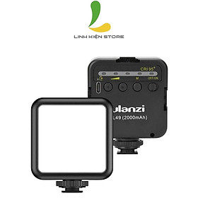 Đèn hỗ trợ quay phim chụp ảnh ULANZI VL49 - Đèn Led chuyên dụng cho máy ảnh và điện thoại - Hàng nhập khẩu
