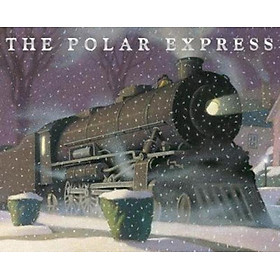 Sách - The Polar Express : Mini Edition by Chris Van Allsburg (UK edition, hardcover)