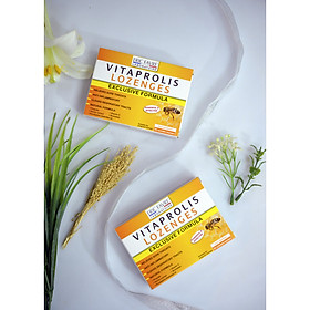 TPBVSK Vitaprolis Lozenges [Hộp 20 viên] Viên ngậm ho cho cả gia đình thành phần tự nhiên [Nhập khẩu Pháp]