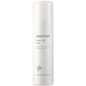 Xịt khoáng dưỡng ẩm từ trà xanh đảo Jeju Innisfree Green Tea Mist 150ml - NEW