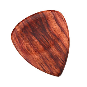 Heart Rosewood Guitar Pick Plectrum Part for Musical Instruments Accessory