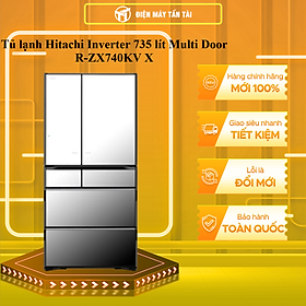 Mua Tủ lạnh 6 cửa Hitachi Inverter 735 lít R-ZX740KV(X) - Hàng chính hãng (chỉ giao HCM)