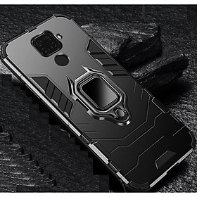 Ốp lưng dành cho Xiaomi Redmi Note 9 iron man chống sốc kèm iring