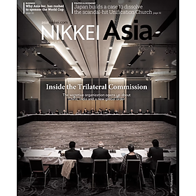Hình ảnh sách Tạp chí Tiếng Anh - Nikkei Asia 2022: kỳ 47: INSIDE THE TRILATERAL COMMISSION