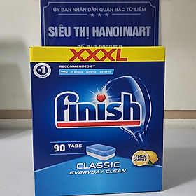 Viên rửa bát Finish All In 1 110 viên 10 chức năng trong 1