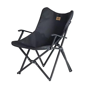Ghế gấp Glamping NH21JJ003 – Có tay vịn Outdoor Camping Picnic Ultra-Light Oxford Cloth Aluminum Alloy Folding Chair Fishing Backrest Moon Chair