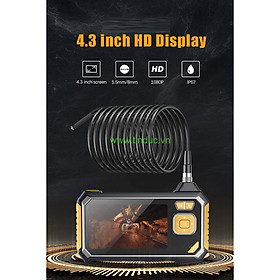 Thiết bị camera soi khe hẹp Terino HD113 (Dây 10 mét, màn hình 4.3inch HD, Camera nội soi công nghiệp) - Hàng chính hãng