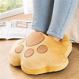 Mua Túi Sưởi Ấm Chân Hình Bàn Chân  - Dùng Điện Đa Năng - Màu Vàng - Mẫu TSC24