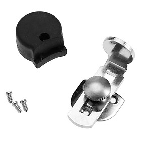 1 Set Clarinet Thumb Rest with Screws Cushion for Clarinetist Finger Pretector