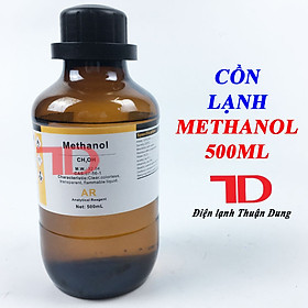 Mua Cồn lạnh  dầu nghẹt chống nghẽn tắc ẩm  dùng trong kỹ thuật điện lạnh Methanol 500ml  cồn lạnh AR
