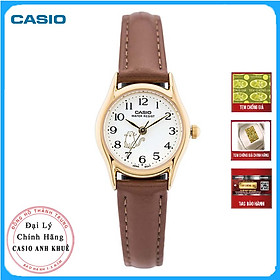 Đồng Hồ Nữ  Chính Hãng Casio LTP-1094Q-7B8 Dây Da