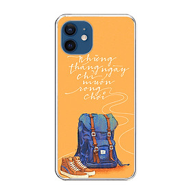 Ốp lưng dẻo cho điện thoại IPHONE 12/12 PRO  - Hàng Chính Hãng