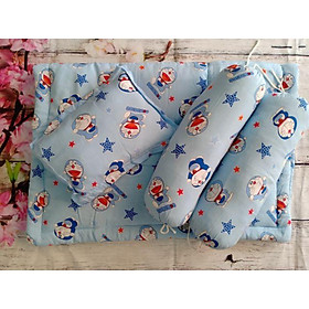 Bộ gối nệm ka tê Hàn Quốc cao cấp cho bé sơ sinh- bé trai