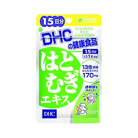 Viên uống sáng da DHC Adlay Extract Nhật Bản giúp làm trắng, dưỡng ẩm da và tăng cường đề kháng cho làn da