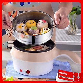 Mua Nồi Lẩu Mini Đa Năng Chống Chính 2 Tầng Kèm Giá Hấp - Loại Tốt