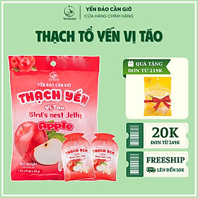 Yến Đảo - Thạch Tổ Yến Vị Táo Hương Vị Trái Cây Tươi Ngon, Dinh Dưỡng Cho Cả Gia Đình