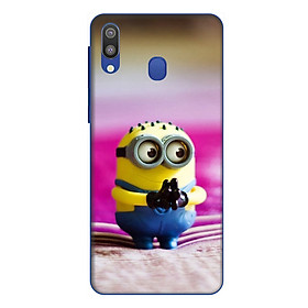 Ốp lưng điện thoại Samsung Galaxy M20 hình Gấu Minion