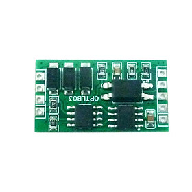 Lớp công nghiệp rs485 đến TTL232 UART Mô -đun bảo vệ đột biến giao tiếp bị cô lập cho PLC MCU FPGA Màu