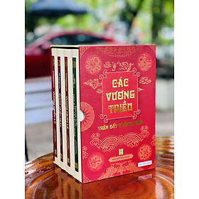 (Combo trọn bộ 4 cuốn) CÁC VƯƠNG TRIỀU TRÊN ĐẤT THĂNG LONG - ẤN BẢN BÌA CỨNG – Nhiều tác giả – NXB Hà Nội 